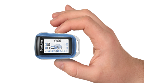 Брелок к автосигнализации StarLine A64 Slave c дисплеем