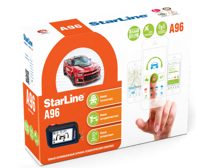 StarLine A96 2CAN+2LIN GSM GPS