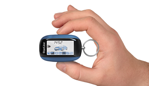 Брелок к сигнализации StarLine B62 с дисплеем