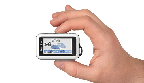 Брелок к сигнализации StarLine Е60 с дисплеем